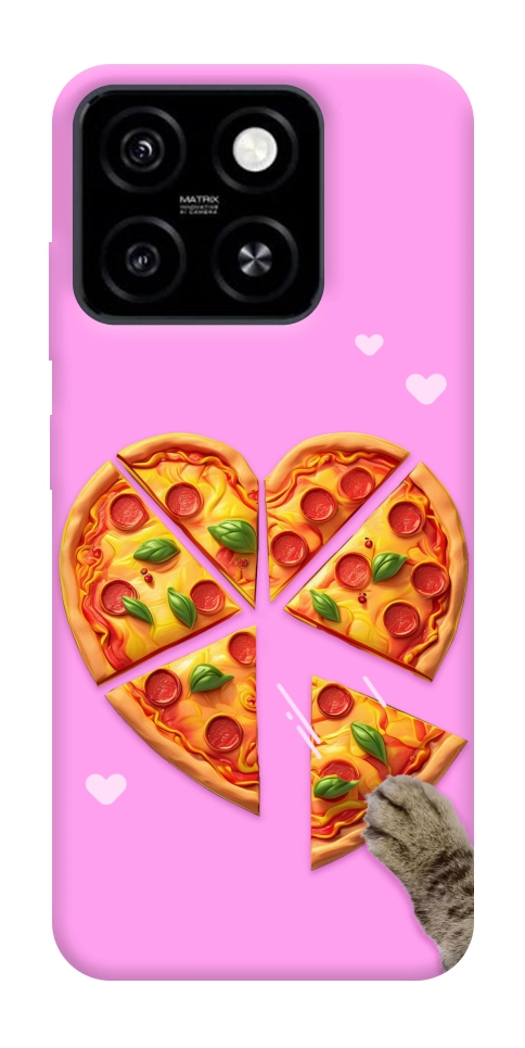 Чехол Pizza Love для ZTE Blade A55 4G