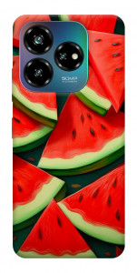 Чехол Скибки арбуза для ZTE Nubia V60