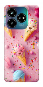 Чехол Веселое мороженое для ZTE Nubia V60