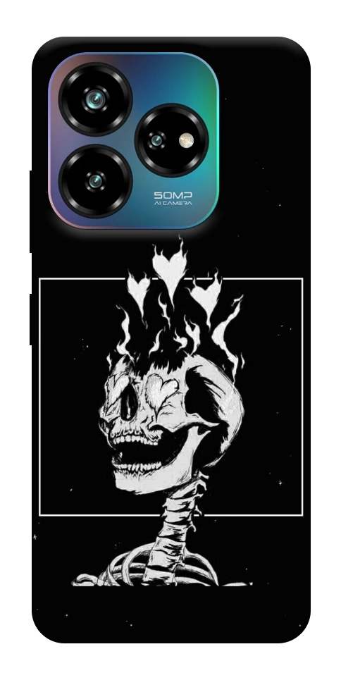 Чехол Искрит сердца для ZTE Nubia V60