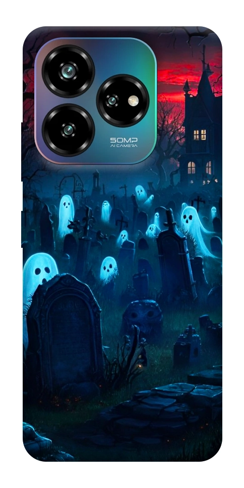 Чехол Летающие привидения для ZTE Nubia V60