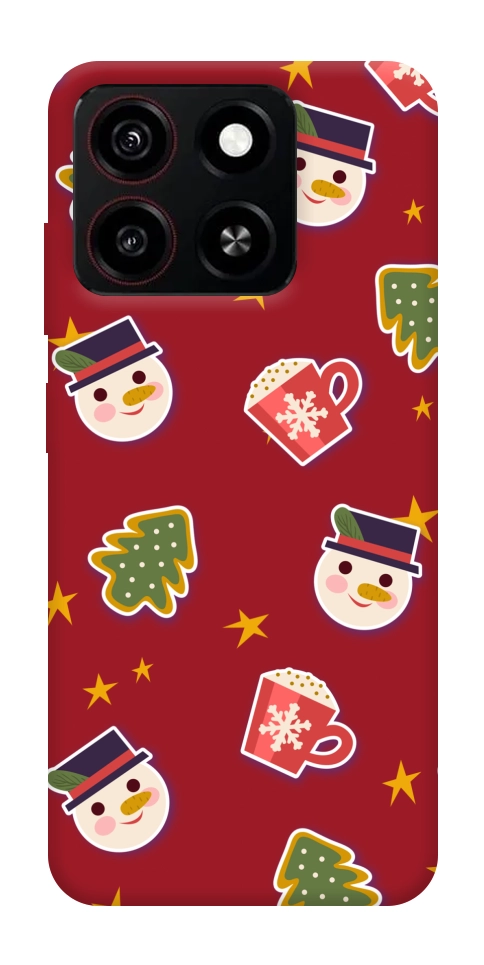 Чохол Christmas pattern для ZTE Blade A35 4G