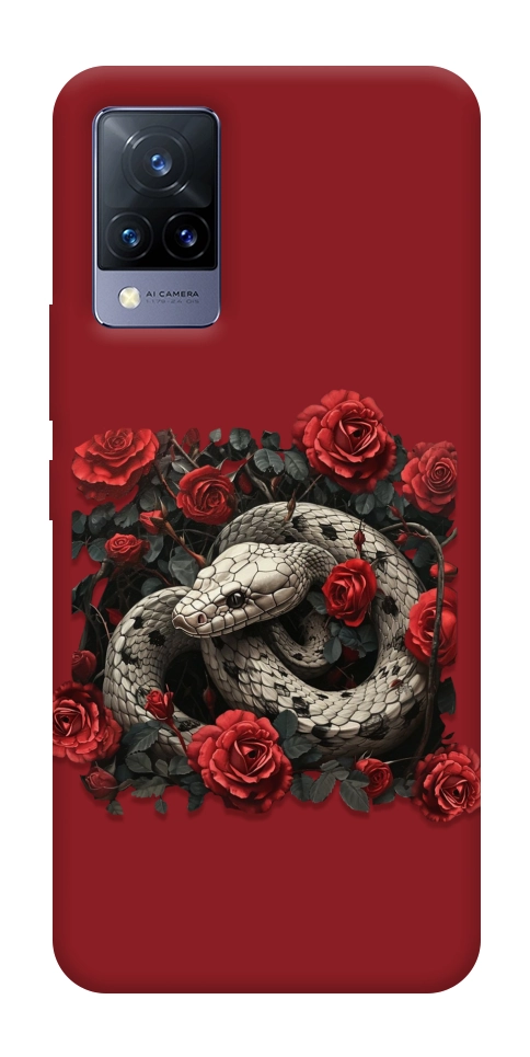 Чехол Roses snake для Vivo V21