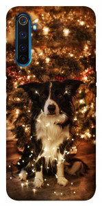 Чехол Christmas dog для Realme 6 Pro