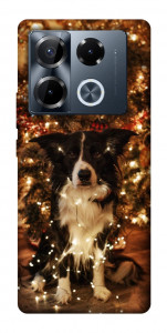 Чехол Christmas dog для Infinix Note 40 Pro 4G