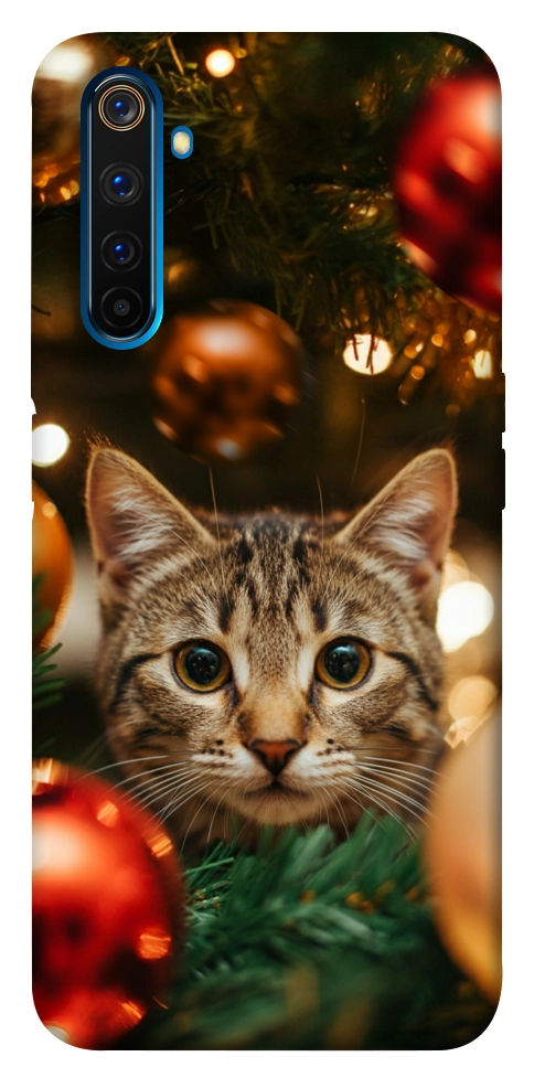 Чехол Christmas curiosity для Realme 6 Pro