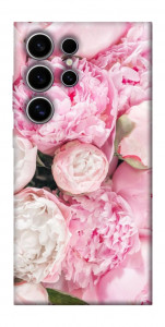 Чехол Pink peonies для Galaxy S25 Ultra