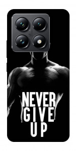 Чехол Never give up для Xiaomi 14T Pro