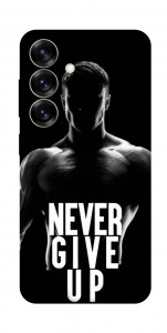 Чохол Never give up для Galaxy S25