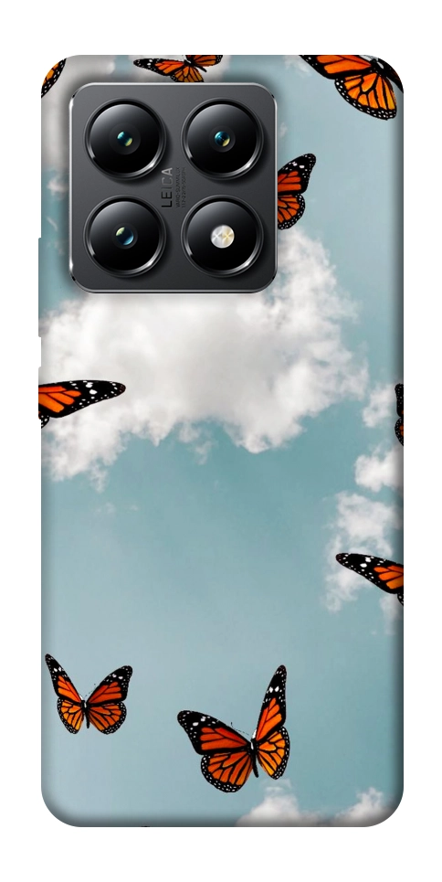 Чохол Summer butterfly для Xiaomi 14T