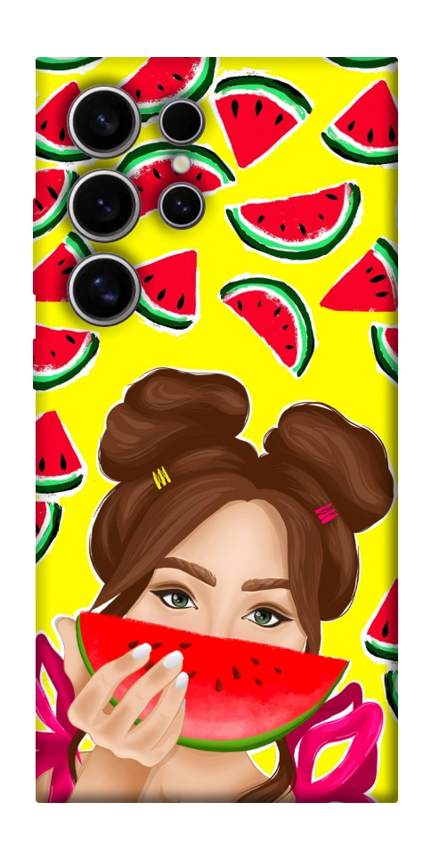 Чехол Watermelon girl для Galaxy S25 Ultra