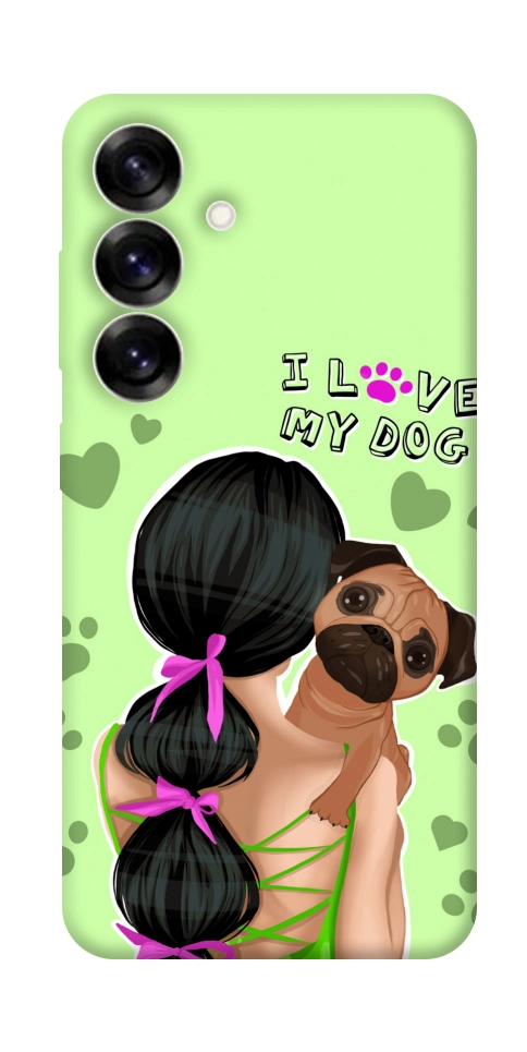 Чохол Love my dog для Galaxy S25+