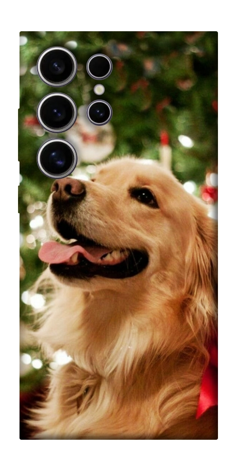 Чехол New year dog для Galaxy S25 Ultra