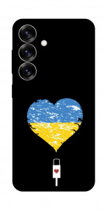 Чехол З Україною в серці для Galaxy S25