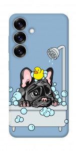 Чохол Dog in shower для Galaxy S25