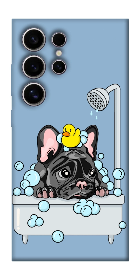 Чохол Dog in shower для Galaxy S25 Ultra