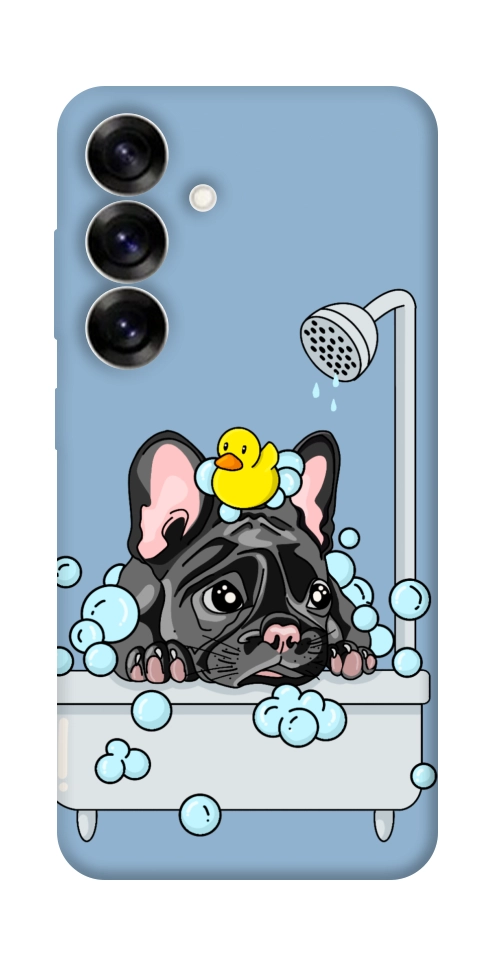 Чехол Dog in shower для Galaxy S25+