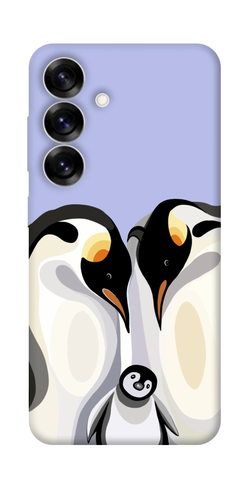 Чехол Penguin family для Galaxy S25