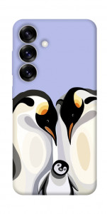 Чехол Penguin family для Galaxy S25