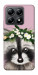 Чохол Raccoon in flowers для Xiaomi 14T