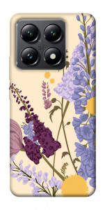 Чохол Flowers art для Xiaomi 14T