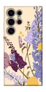 Чехол Flowers art для Galaxy S25 Ultra