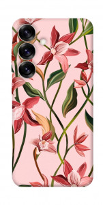 Чехол Floral motifs для Galaxy S25