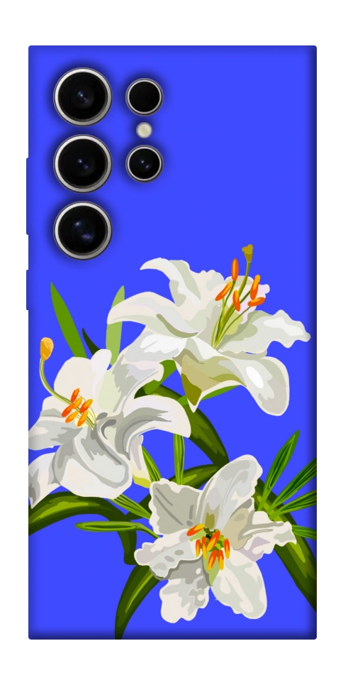 Чехол Three lilies для Galaxy S25 Ultra