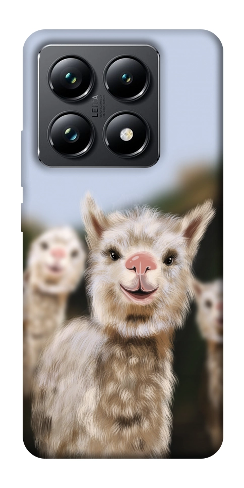 Чехол Funny llamas для Xiaomi 14T Pro