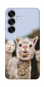 Чохол Funny llamas для Galaxy S25