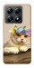 Чехол Cat in flowers для Xiaomi 14T Pro