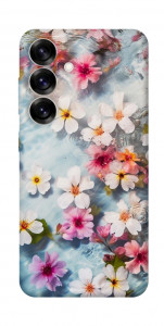 Чохол Floating flowers для Galaxy S25