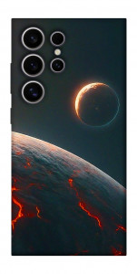 Чехол Lava planet для Galaxy S25 Ultra