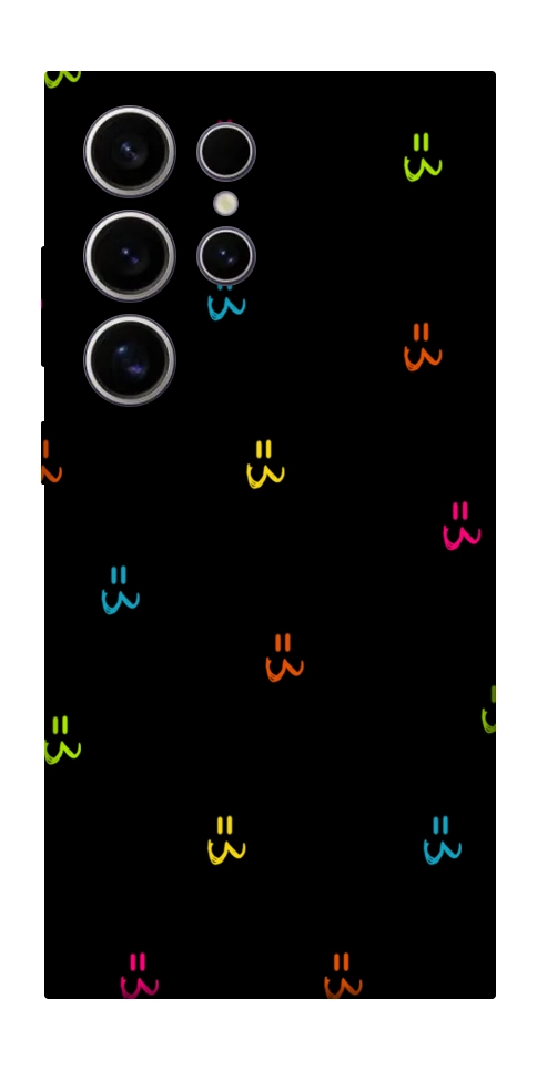 Чехол Colorful smiley для Galaxy S25 Ultra