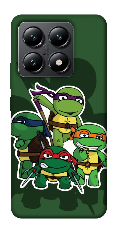 Чохол Green turtles для Xiaomi 14T