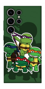 Чохол Green turtles для Galaxy S25 Ultra