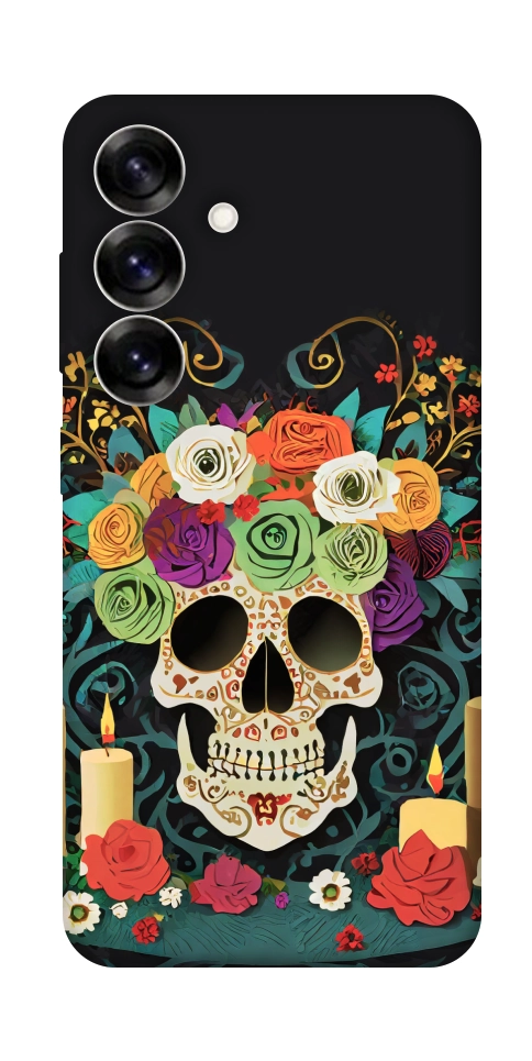 Чехол Skull of celebration для Galaxy S25