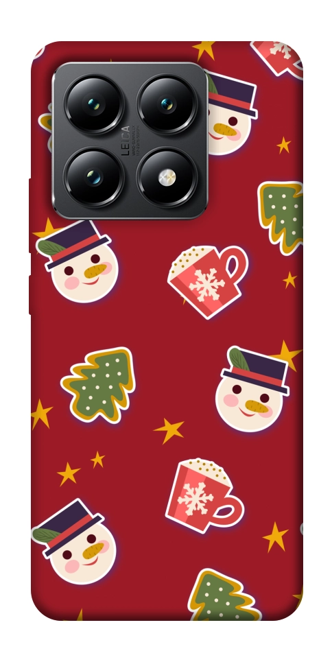 Чохол Christmas pattern для Xiaomi 14T