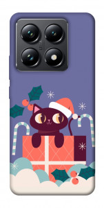 Чехол Christmas cat для Xiaomi 14T Pro