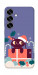 Чохол Christmas cat для Galaxy S25+