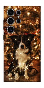 Чехол Christmas dog для Galaxy S25 Ultra