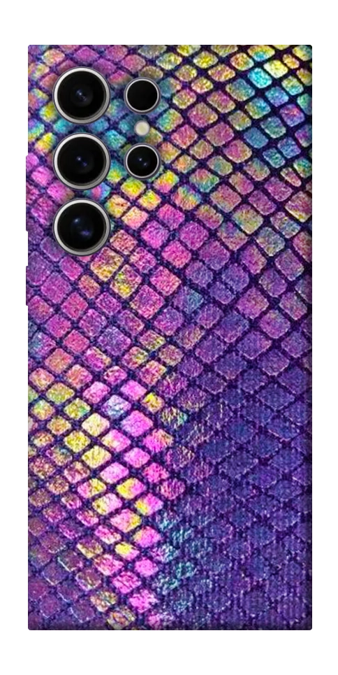 Чехол Neon snake skin для Galaxy S25 Ultra