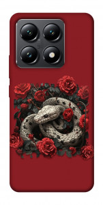 Чохол Roses snake для Xiaomi 14T