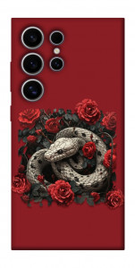 Чохол Roses snake для Galaxy S25 Ultra