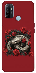 Чехол Roses snake для Oppo A32