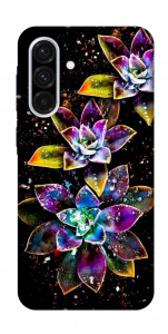 Чехол Flowers on black для Galaxy A36 5G