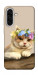 Чохол Cat in flowers для Galaxy A36 5G