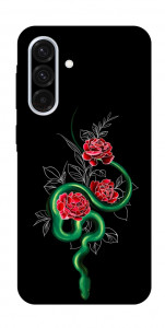 Чохол Snake in flowers для Galaxy A36 5G