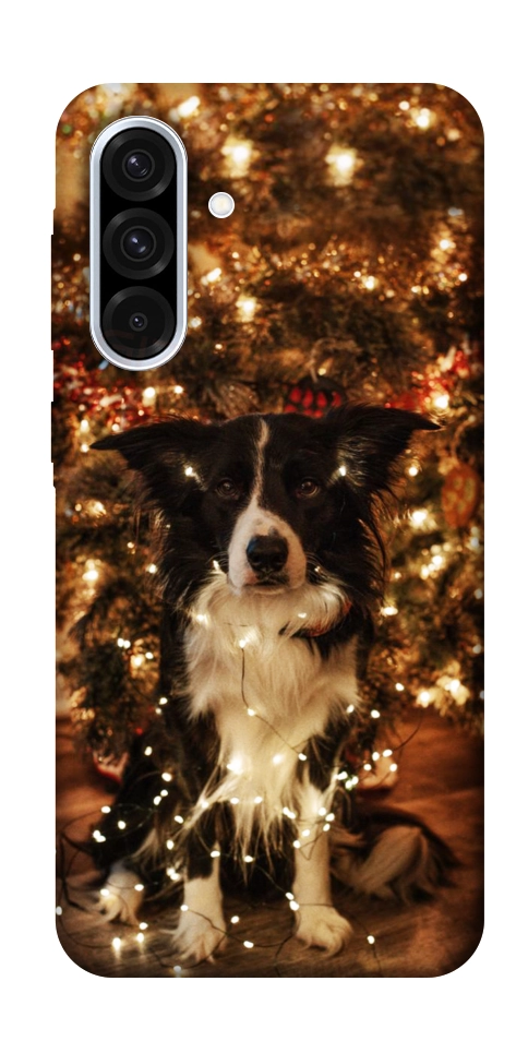 Чохол Christmas dog для Galaxy A36 5G