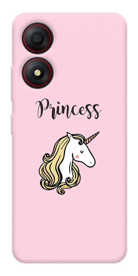 Чохол Princess unicorn для ZTE Blade A34 4G